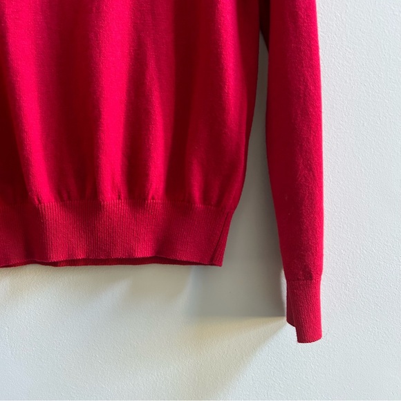 NWOT Class Club Red Mock Neck Pullover Sweater, Size 10-12 Boys - Picture 4 of 7